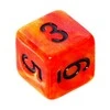 REBEL RPG kauliukų rinkinys – akrilas – saulėlydis