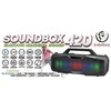 Rebeltec mėlynos spalvos bluetooth garsiakalbis SoundBOX 420 juodas