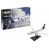 Revell Airbus A320neo Lufthansa dovanų rinkinys 1/144 – surenkamas modelis