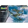 Revell kovinis rinkinys: Messerschmitt Bf 109G-10 & Spitfire Mk.V 1/72 (03710)