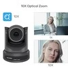 Rocware RC20 – 1080p PTZ kamera USB 1080p vaizdo konferencijos – 10x optinis priartinimas