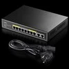 Šakotuvas Cudy GS1010PE tinklo jungiklis Gigabit Ethernet (10/100/1000) Power over Ethernet (PoE) Juodas
