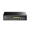 Komutatorius - Cudy FS1006P 10/100 PoE 6 Prievadai Juodas