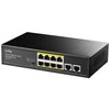 Šakotuvas Komutatorius - Cudy FS1010P 8-Portis PoE Fast Ethernet Juodas