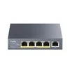 Komutatorius - Cudy GS1005P Gigabit PoE 5 Prievadai Pilkas