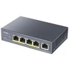 Komutatorius - Cudy GS1005P Gigabit PoE 5 Prievadai Pilkas