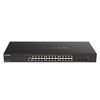Šakotuvas D-Link DXS-1210-28T 24 prievadų 10GBase-T + 4 prievadų 10/25G SFP28 išmanusis valdomasis komutatorius | D-Link