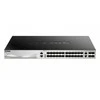 Šakotuvas D-Link | DGS-3130-30S | Jungiklis | Tvarkoma L3 | Montuojamas ant stovo | 10 Gbps (RJ-45) jungtys kiekis 2 | SFP jungtys kiekis 24 | SFP+ jungtys kiekis 4