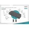 Assmann elektroninis DIGITUS KVM jungiklis 2x1 HDMI HDMI Out USB 4Kx2K 60Hz
