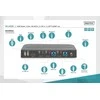 Assmann Electronic Assmann elektroninis DIGITUS KVM jungiklis 2x1 DP DP/HDMI OutUSB 4Kx2K60Hz