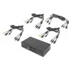 Assmann Electronic Assmann elektroninis DIGITUS KVM jungiklis 2x1 HDMI 4 prievadų vieno Ekrano 4K/30Hz FreeSync