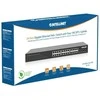 Šakotuvas „Intellinet 561761“ komutatorius, gigabito, 24x RJ45, „PoE+“, 370W, 4x SFP+, 10GbE Uplink