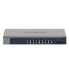 Šakotuvas „NETGEAR“ 8 prievadų daugiagigabitinis/10g eterneto išmanusis valdomasis „Pro“ komutatorius su 2 SFP+ prievadais (MS510TXM)