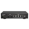 Šakotuvas QNAP QSW-2104-2S tinklo jungiklis Nevaldomas 2.5G Ethernet Juodas