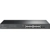 Šakotuvas Tinklo Komutatorius - TP-Link TL-SG2218P Gigabit Ethernet Su PoE 1U Juoda