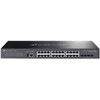 TP-Link Omada SG5428X tinklo komutatorius Valdomas L3 Gigabit Ethernet (10/100/1000) Juodas