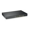 Šakotuvas ZYXEL GS1900-24HP V2, 24-PORT GBE L2 POE SMART SWITCH, RACKMOUNT, 170 WATT (5Y WARRANTY)