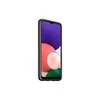 Dėklas QA226TBE minkštas skaidrus dangtelis, skirtas Samsung Galaxy A22 5G (Juodas)