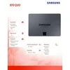 Kietasis diskas  SSD SAMSUNG 870 QVO/1TB/Rašymo greitis 530 MBytes/sec/Skaitymo greitis 560 MBytes/sec/2,5"/TBW 360 TB/MTBF 1500000 hours/MZ-77Q1T0BW