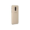 Samsung Galaxy A6+ (2018) dėklas - piniginė (Auksinis) WA605CFE