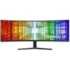 Monitorius - Samsung ViewFinity S9 S49C950UAU 49", Lenktas, Dual QHD, KVM, Juodas