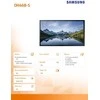 Monitorius SAMSUNG 46" OH46B FHD 3500 NITS 24/7 OUTDOOR HIGH BRIGHTNESS.