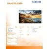 Monitorius SAMSUNG QE65T 65 colių UHD/4K 16:9 LED 300 nitų garsiakalbiai 2x10W 2xHDMI 2.0 RS232 USB 2.0 Ethernet tik kraštovaizdis VESA 400x300