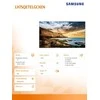Monitorius Samsung QE75T UHD 190,5 cm (75") LED 4K Ultra HD Juoda Integruotas procesorius Tizen 4.0