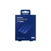Išorinis kietasis diskas SSD SAMSUNG T7/1TB/USB 3.2/Rašymo greitis 1000 MB/sek/Skaitymo greitis 1050 MB/sek/MU-PE1T0R/EU