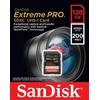 SanDisk 128GB Extreme Pro kortelė su techniniais parametrais