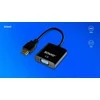 Savio Adapteris HDMI-VGA AK-75