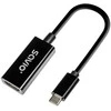 Savio Adapteris USB-C (M) – HDMI (F), 4K, 30Hz, plastikas, AK-79