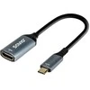 Savio Adapteris USB-C (M) - HDMI (F), 4K, 60Hz, aliuminio, AK-78