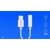 Garso Adapteris - SAVIO AK-51 USB Type 3.1 C į 3.5mm Mot. Balta