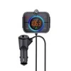 Belaidis Garso Siųstuvas - Savio TR-14 FM Bluetooth 5.0 USB PD 3.0 QuickCharge Juodas