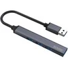 USB adapteris – Savio AK-70 3 × USB-A 2.0, 1 × USB-A 3.1 Gen 1, 4-in-1, 5 Gbps