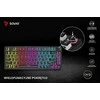 Belaidė mechaninė klaviatūra - SAVIO PHENIX Gateron Geltona Pro Pudding