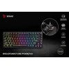 Mechaninė klaviatūra - Savio Phenix Gateron Raudona Pro
