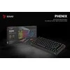 Mechaninė klaviatūra - Savio Phenix Gateron Raudona Pro