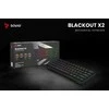 SAVIO BLACKOUT X2 mechaninė klaviatūra OUTEMU ruda, su karšto keitimo funkcija