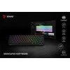 SAVIO BLACKOUT X2 Mechaninė klaviatūra OUTEMU Raudona, Hot Swap