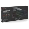 Klaviatūra SAVIO TEMPEST X2 RGB Outemu Brown