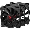 SAVIO Fan Set BLADE X1 SET 3 x 120mm 4-pin PWM juodas