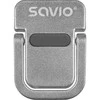 Savio SAVIO PB-03 Stopki do laptopa, Sidabrinė