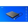 Išorinis CD/DVD Rašytuvas - Savio AK-59 Slim R/RW - USB-C/USB-A, Juodas