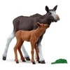 SCHLEICH „Wild Life“ Rinkinys - Briedžio patelė su briedžiuku