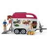 SCHLEICH HORSE CLUB Nuotykis keliaujant automobiliu su priekaba arkliams