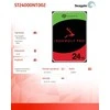 Seagate IronWolf Pro ST24000NT002 vidinis kietasis diskas 24 TB 7200 RPM 512 MB 3,5" Serial ATA III