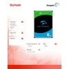 „SEAGATE“ HDD „SkyHawk Surveillance“ (3,5 colio/6 TB/SATA 6 Gb/s/rpm 5400)