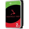 SEAGATE Ironwolf PRO Enterprise NAS HDD 2TB 7200rpm 6Gb/s SATA 256MB talpykla 8,9 cm 3,5 colio 24x7 NAS ir amp; RAID Rackmount sistemos BLK